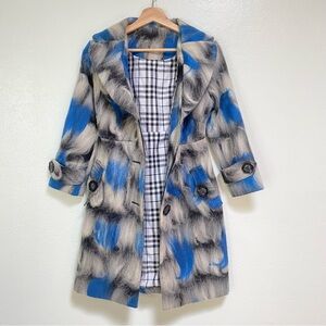 Burberry Inspired Wool Coat Women’s XXS-XS